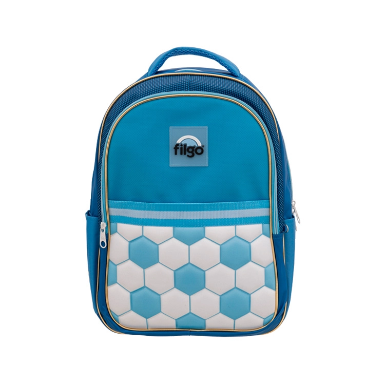 Mochila Escolar Filgo 2026 Starpak 18" Futbol Celeste Blanco Art.MO26-TST-010